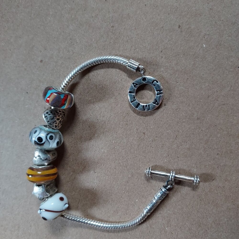 Chamilia Sterling Silver 925 Toggle Bracelet